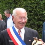 Photo de Michel LE BARRON président d'honneur du Comité Juno Canada Normandie